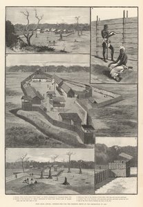 スタンリーのエミンパシャ救済遠征 作： Charles Auguste Loye